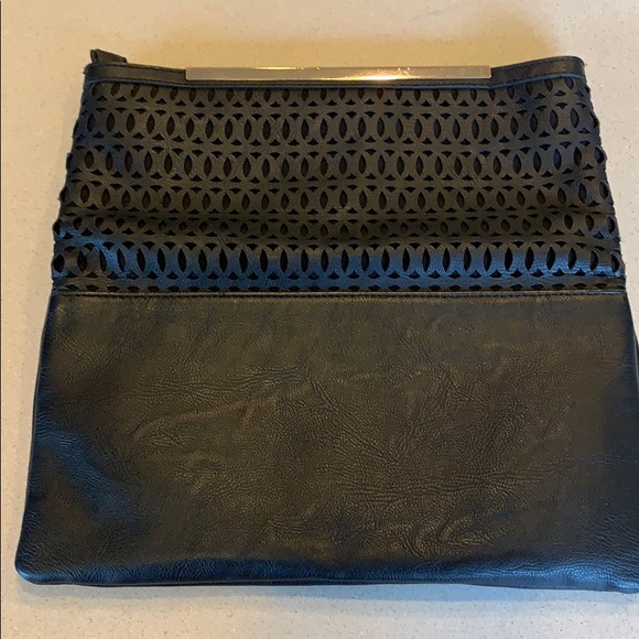 ALDO Black Clutch Handbag - Picture 3 of 3